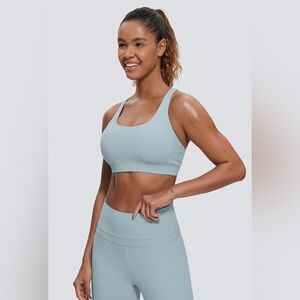 NWT CRZ Yoga Strappy Bra